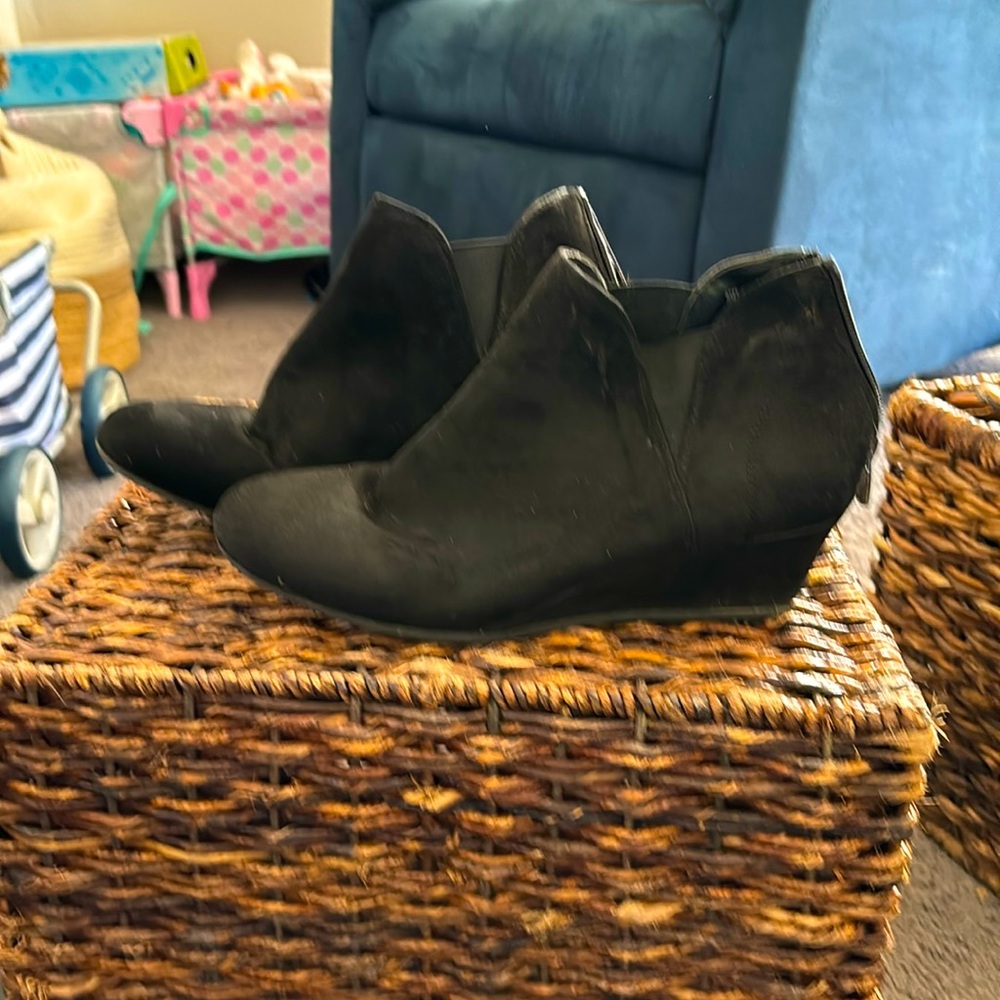 Black Marbella Ankle Booties